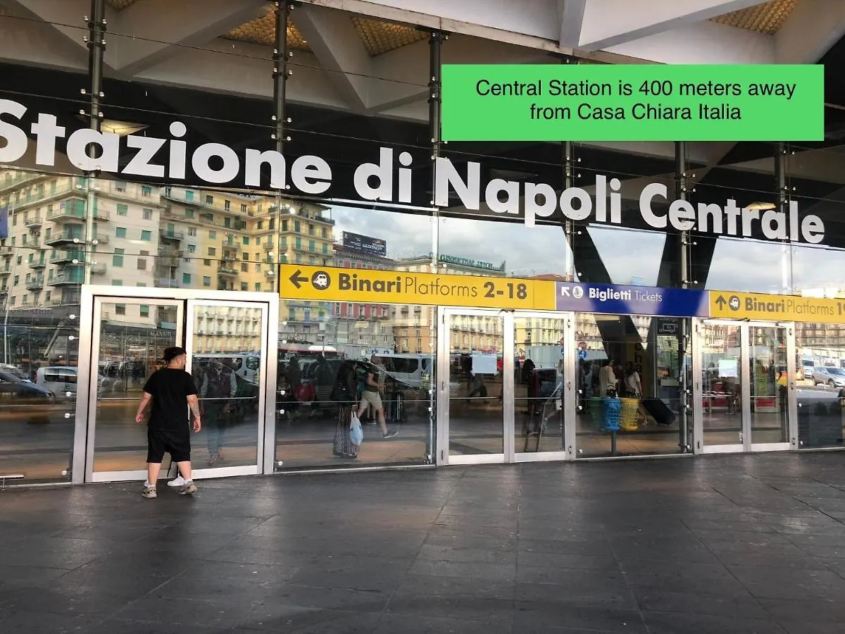 Casa Chiara Italia Terrace Centro Direzionale Διαμέρισμα Νάπολη